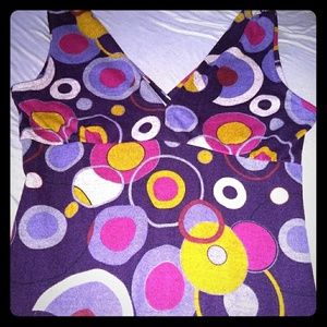 💜❤️ Vintage Dress size L Sleeveless ❤️💜